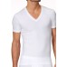 Calida Herren Evolution T-Shirt aus Baumwolle Unterhemd mit flacher Nahtverarbeitung Bekleidung