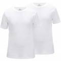 Centerline Herren T-Shirt Doppelpack Bio-Baumwolle Jersey Kurzarm Rundhals Ausschnitt weiß XXL Bekleidung