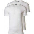 DSQUARED2 2er Pack Herren T-Shirt Rundhals Halbarm Cotton Stretch Twin Pack Bekleidung