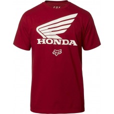 Fox T-Shirt Honda Wing Optic White Bekleidung