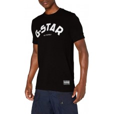 G-STAR RAW Herren T-Shirt Felt Applique Logo Slim Bekleidung