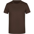Herren Basic T-Shirt schwere Qualität Uni zum besticken Bedrucken Basic Shirt 180gsm Übergröße bis 5XL Bekleidung