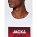 JACK & JONES Herren Jcosplatter Tee Ss Crew Neck FST T-Shirt Bekleidung