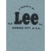 Lee Herren Ss Tonal Flock Logo T-Shirt Bekleidung