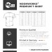 MoonWorks Herren T-Shirt Fun-Shirt Spruch-Shirt Sorry hab Nicht zugehört Bekleidung