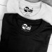 MoonWorks® Herren T-Shirt Fun Motiv Kleiner Dino frisst Einhorn Spruch Wie das Letzte? Fun-Shirt lustig Bekleidung