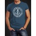 Neverless® Herren T-Shirt Anker Motiv maritim Retro Badge Vintage Anchor Print Bekleidung