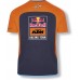 Red Bull KTM Official Teamline T-Shirt Blau Herren T-Shirt KTM Factory Racing Original Bekleidung & Merchandise Bekleidung