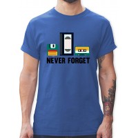 Shirtracer - Nerds & Geeks - Never Forget - Tshirt Herren und Männer T-Shirts Shirtracer Bekleidung