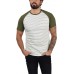 !Solid Sten Herren T-Shirt Kurzarm Shirt mit Streifen und Rundhalsausschnitt aus 100% Baumwolle Bekleidung