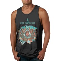 Barbara J Griffin Blue Oyster-Cult Herren Tank Top Shirt Fresh Cool Atmungsaktiv Schwarz Bekleidung