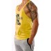 Cabeen Herren Gym Tank Top Bodybuilding Achselshirts Fitness Muskelshirt Sport Weste Bekleidung
