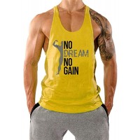 Cabeen Herren Gym Tank Top Bodybuilding Achselshirts Fitness Muskelshirt Sport Weste Bekleidung