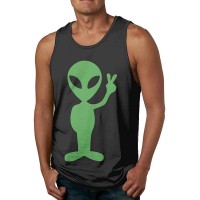 EDCVF Alien Herren Tank Top ärmellose T-Shirts Sport T-Shirt Fitness Bekleidung