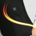 WangQiLing Beheizte Weste USB Smart Dual Control Lade Heizweste für Herren Damen Winter Elektrische Beheizte Jacke Beheizbare Körperwärmer in Kalten mit für Outdoor Wandern Motorra-XXXL D-Black Bekleidung