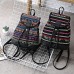 MIOIM Damen Rucksack Umhängetasche Frauen Ethnischen Stil Gedruckt Patchwork Rucksackhandtasche Schuhe & Handtaschen