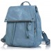 Mode umhängetasche Rucksack pu Leder Frauen mädchen Damen Rucksack Reisetasche Daypack Blau Schuhe & Handtaschen