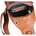 OBC Unisex Crossbody Bodybag Sling Rucksack Schultertasche Brusttasche Cognac Schuhe & Handtaschen