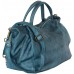 BZNA Bag Diana Petrol Blau Italy Designer Damen Handtasche Schultertasche Tasche Leder Shopper Neu Schuhe & Handtaschen