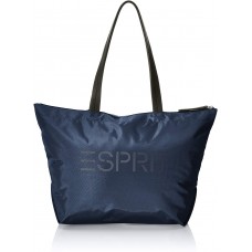 Esprit Accessoires Damen Noos Cleo Shopp Schultertasche Blau Navy 18x28x32 cm Schuhe & Handtaschen
