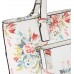 Gabor bags Umhängetasche Damen Flores Weiß Blumenmuster L Handtasche Tasche Damen Schuhe & Handtaschen