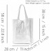 modamoda de - T163 - Ital. Shopper Large mit Innentasche aus Leder FarbeAltrosa Schuhe & Handtaschen
