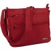 STEFANO Damen Umhängetasche Schultertasche Frauen Handtasche Soft PU Verschiedene Modelle M1- Rot Schuhe & Handtaschen