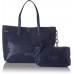 Fritzi aus Preußen Damen Andrina Shopper Blau Atlantic 8.5x31x54.5 cm Schuhe & Handtaschen