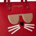 KARL LAGERFELD Paris Maybelle Choupette Mini-Tragetasche Rot Crimson Choupette Einheitsgröße Schuhe & Handtaschen