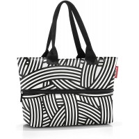 Reisenthel Shopper e1 Zebra Schwarz Weiß S Schuhe & Handtaschen