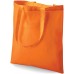 Stoffbeutel Baumwolltasche Beutel Shopper Umhängetasche viele Farbe Orange Schuhe & Handtaschen