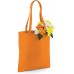 Stoffbeutel Baumwolltasche Beutel Shopper Umhängetasche viele Farbe Orange Schuhe & Handtaschen