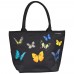 VON LILIENFELD Tasche Schmetterlingstanz Butterfly Umhängetasche Einkaufstasche Gross Shopper Casual Leicht Schuhe & Handtaschen