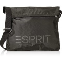 Esprit Accessoires Damen Noos Cleo Flpov Umhängetasche Schwarz Black 5x37x33 cm Schuhe & Handtaschen