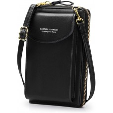 Jocose Moose Crossbody Tasche Handy Handy Umhängetasche Damen Leder Tasche Brieftasche mit Handyfach und Kartenfächer Schuhe & Handtaschen