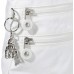 Kipling Damen Alvar Umhängetasche Weiß White Metallic Schuhe & Handtaschen