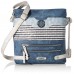 Rieker Damen Handtasche H1346 Blau baltik Navy-Ice 280x60x280 cm Schuhe & Handtaschen