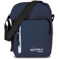 Kleine Herrentasche Umhängetasche Tasche Handtasche Schultertasche -präsentiert von RabamtaGO®- M1 Blau Schuhe & Handtaschen