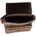 Woodland® Luxus-Umhängetasche aus naturbelassenem Büffelleder in Dunkelbraun Taupe Schuhe & Handtaschen